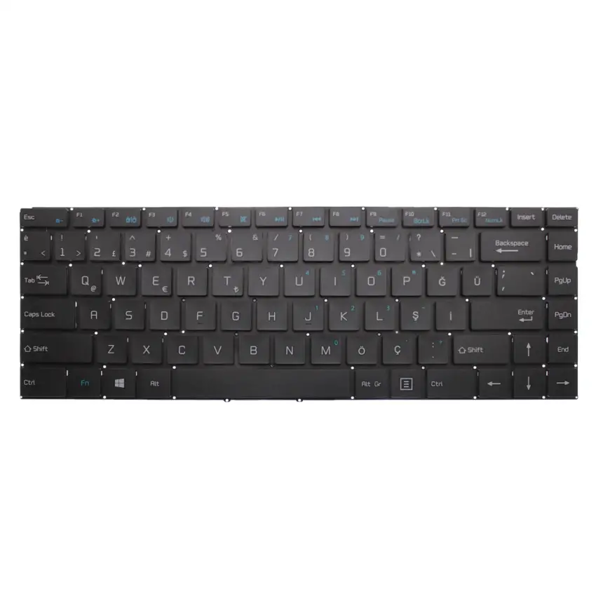 Casper Nirvana C350.5005-4U00X-F Klavye (Siyah TR)