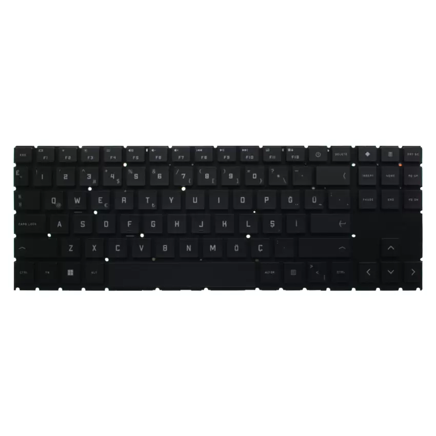 HP OMEN 15-ek0007nt (3A699EA) Klavye Işıklı (Siyah TR)