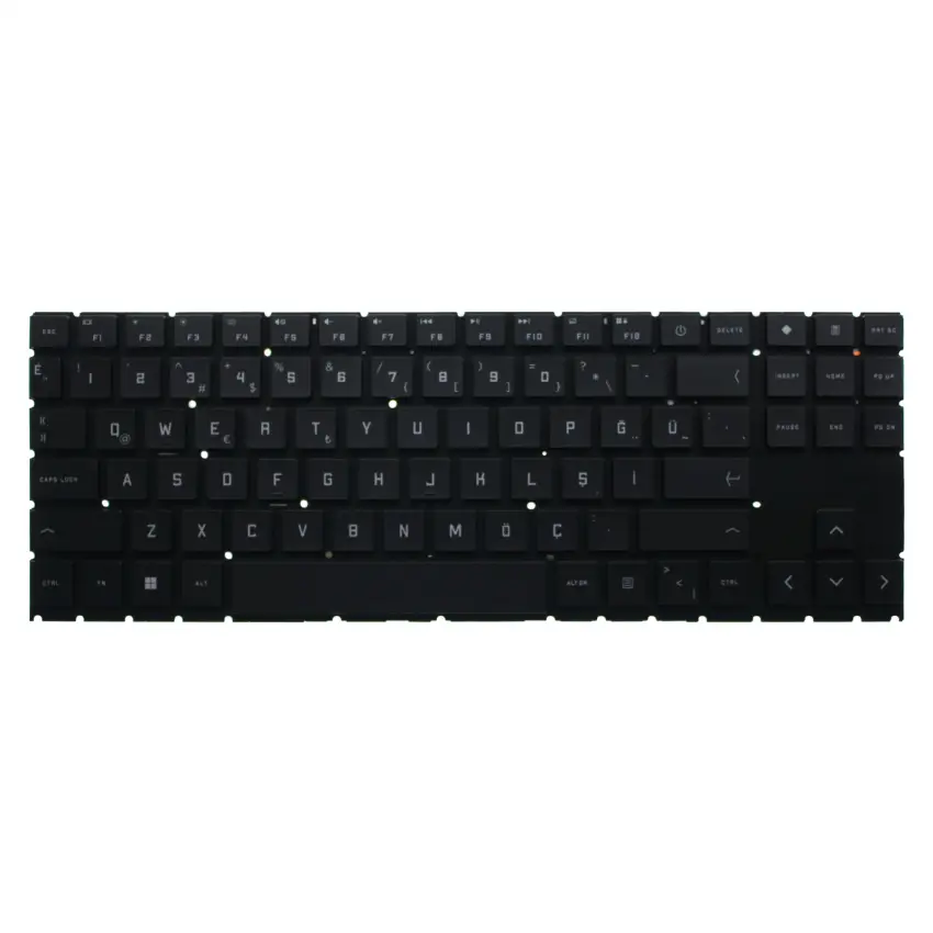 HP OMEN 15-en1002nt (39C81EA) Klavye Işıklı (Siyah TR)
