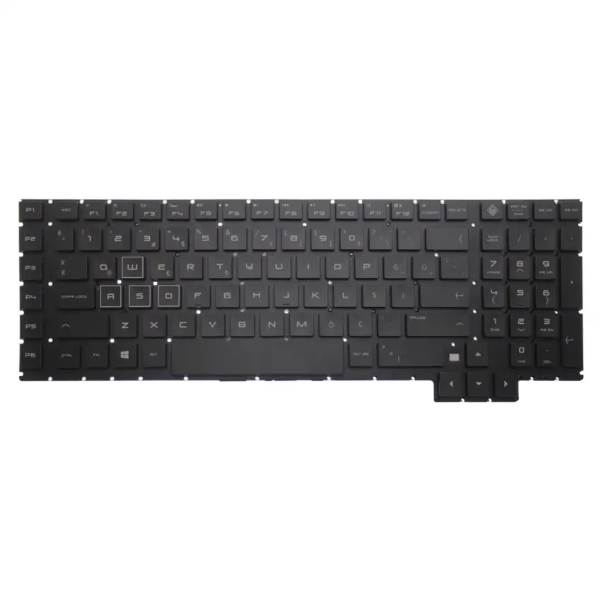 HP OMEN 17-an109nt (5QU81EA) Klavye Işıklı (Siyah TR)