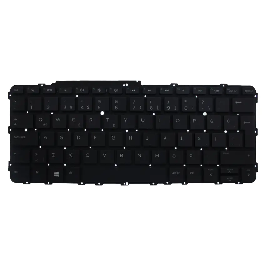 HP EliteBook Folio G1 Klavye Işıklı (Siyah TR)