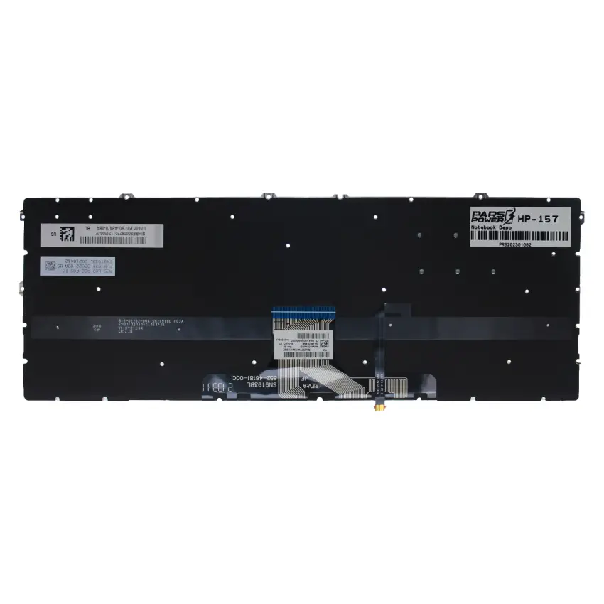 HP Pavilion 14-dv, 14-dv000 Klavye Işıklı (Gümüş TR)