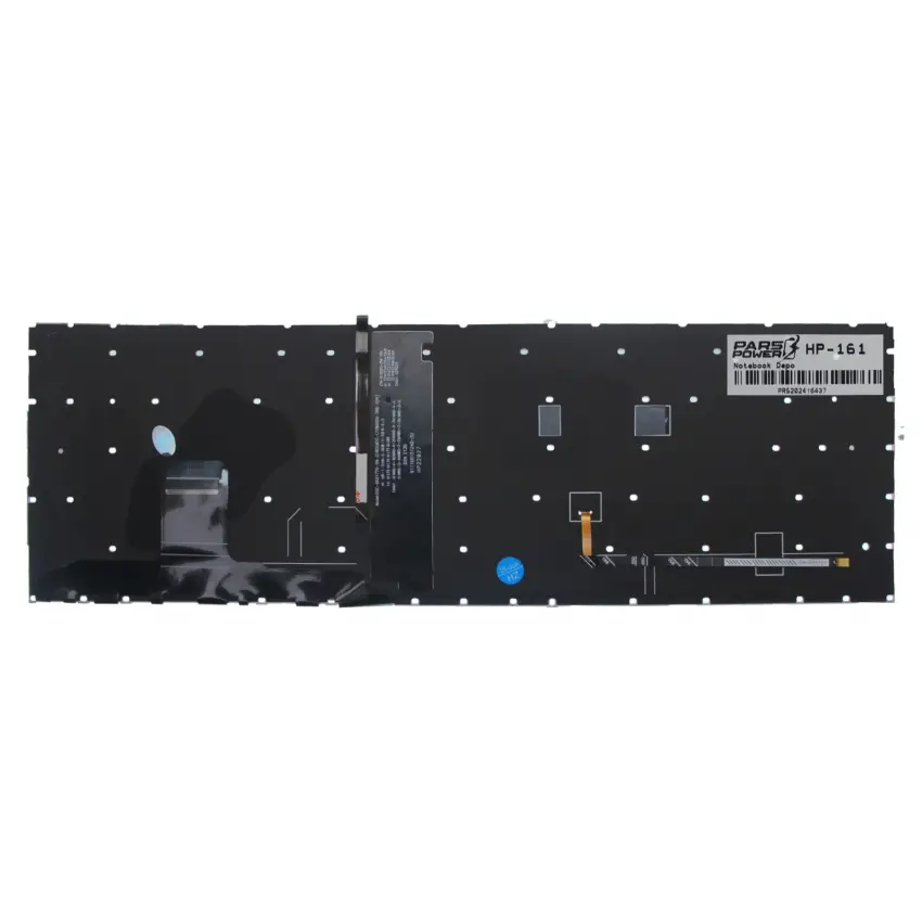 HP M53307-141, M53308-141, M53309-141 Klavye Işıklı (Siyah TR)