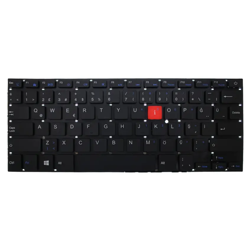 Hometech HT 14CL Klavye (Siyah TR)