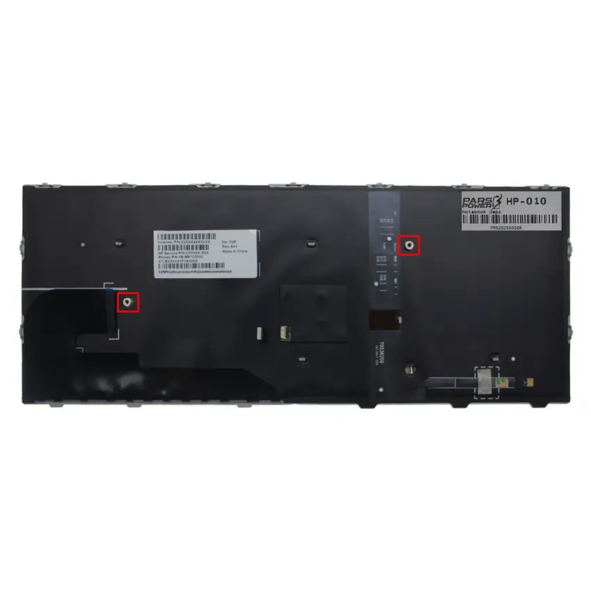 HP-010 Klavye Işıklı (Siyah TR)