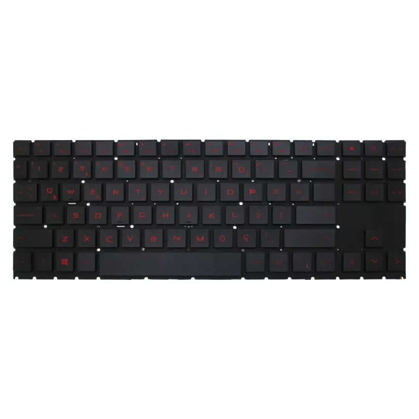 Hp OMEN 15-en1002nt (39C81EA) Klavye Işıklı (Siyah TR)