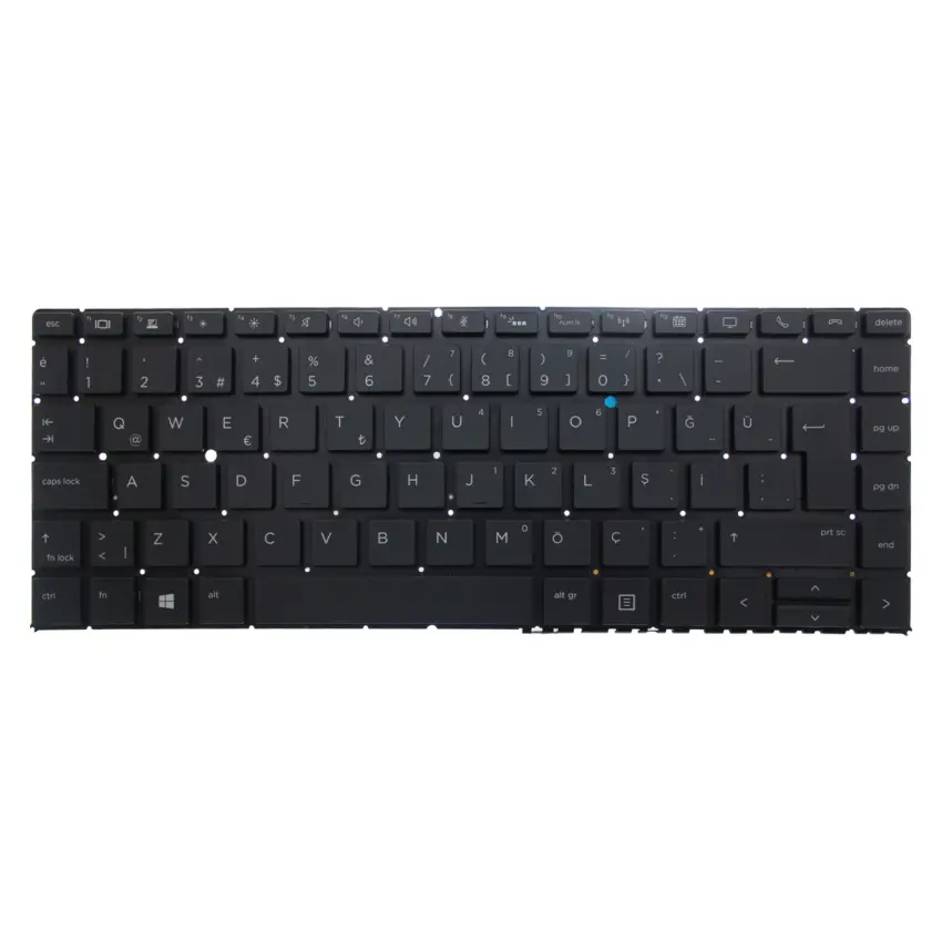 HP EliteBook Folio L02268-541, L02267-541 Klavye Işıklı (Siyah TR)