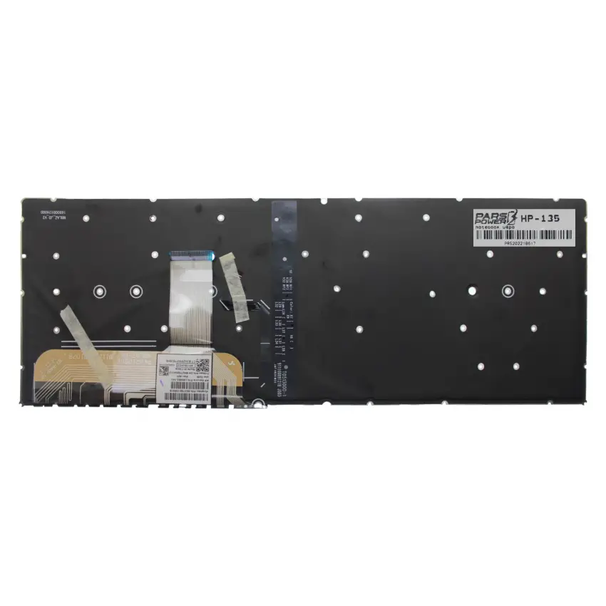 HP EliteBook Folio L02268-541, L02267-541 Klavye Işıklı (Siyah TR)