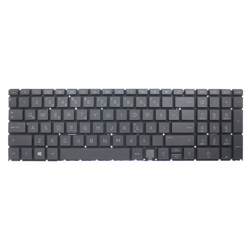 HP-186 Klavye Işıklı (Siyah TR)