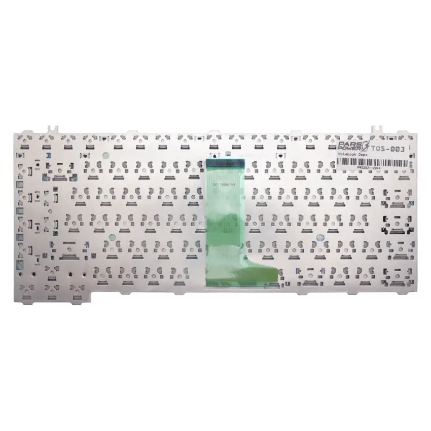 Toshiba Satellite A300-1G5, A300-1GC Notebook Klavye (Gümüş TR)