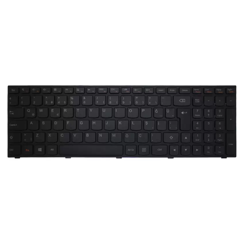 Lenovo PK130TH2B13, PK130TH3A13 Notebook Klavye (Siyah TR)