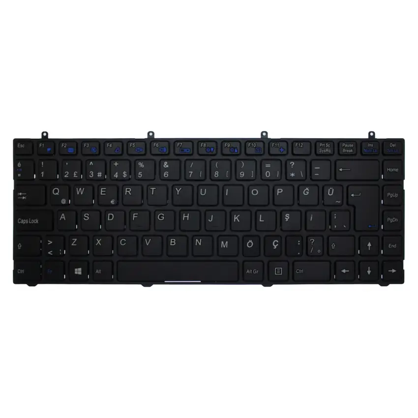 Exper UltraNote A4B-R01 Notebook Klavye (Siyah TR)