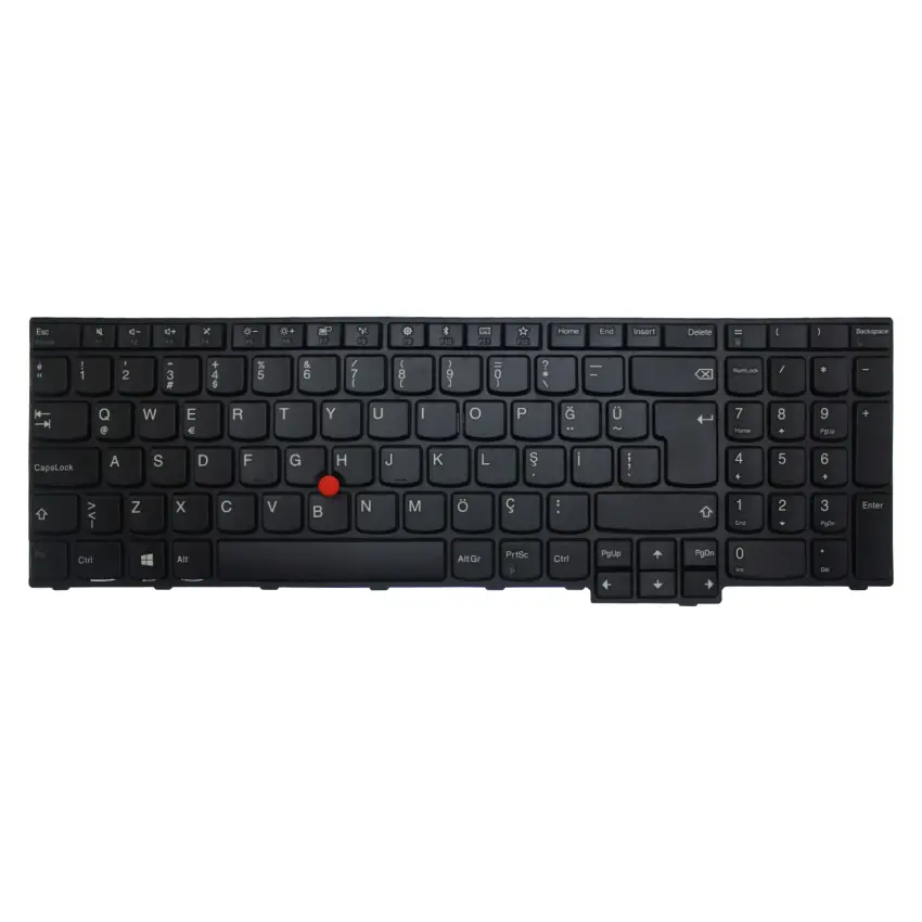 Lenovo 01AX120, 01AX148, 01AX150 Klavye (Siyah TR)