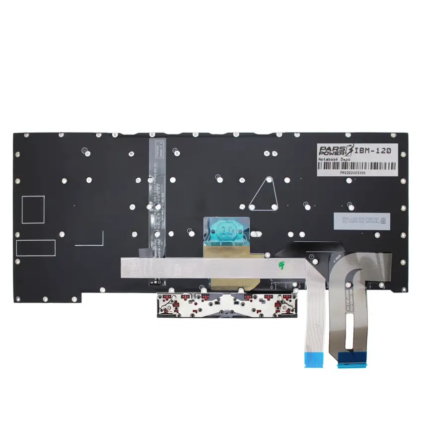 Lenovo Thinkpad 20QWN4S00X, 20QWN4S0 Uyumlu Klavye Işıklı (Siyah TR)