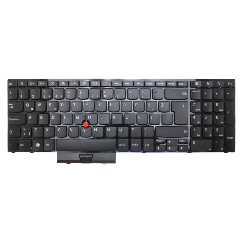 Ibm Lenovo 04W0907, 04W0871 Uyumlu Notebook Klavyesi (Siyah TR)
