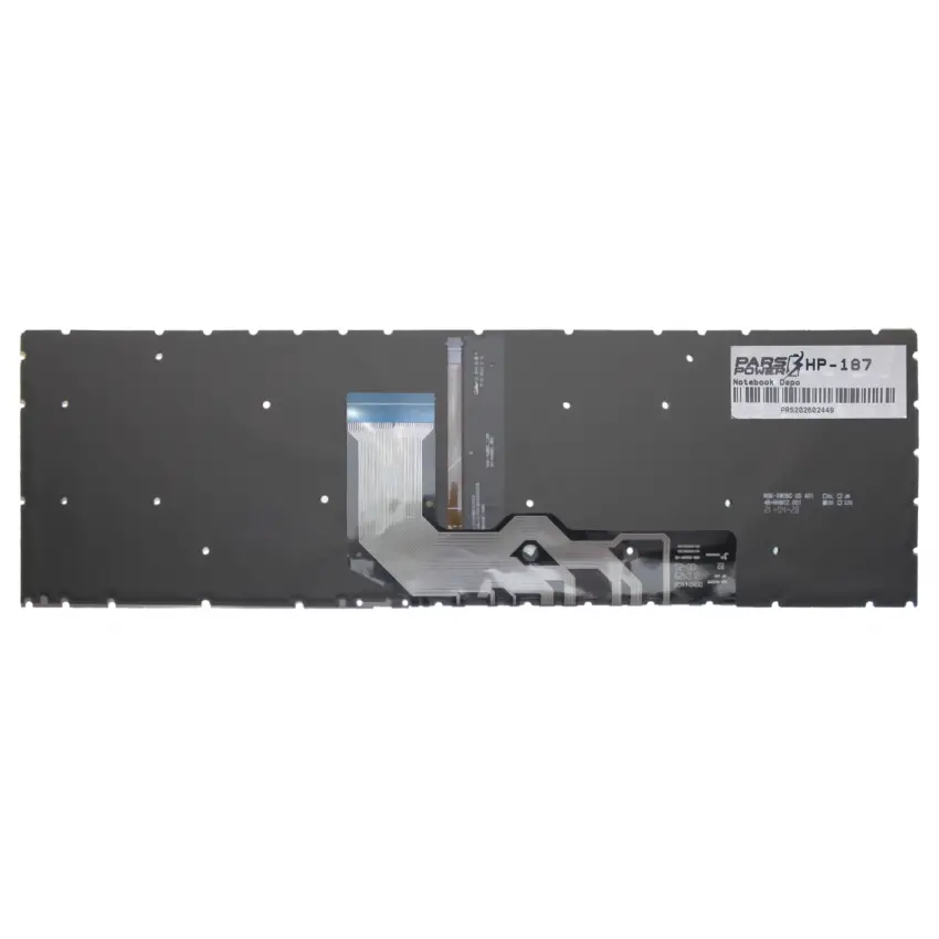 HP 15-fc0000nt (7P6B0EA) Klavye Işıklı (Gümüş TR)