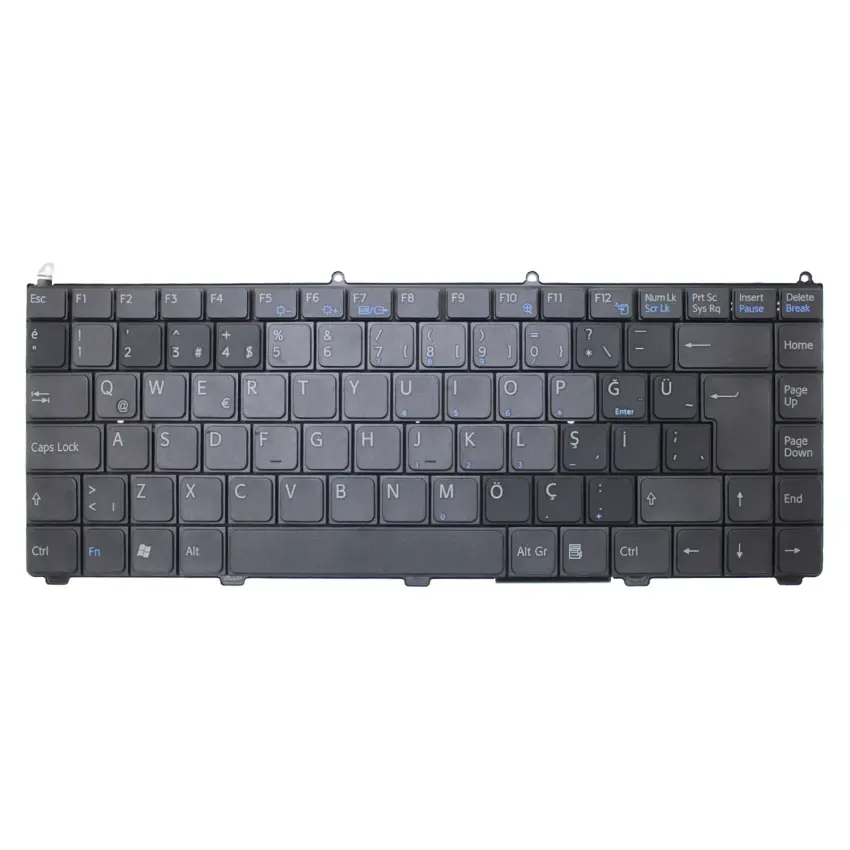 Sony Vaio VGN-FE31M, VGN-FE31Z, VGN-FE41E Notebook Klavye (Siyah TR)