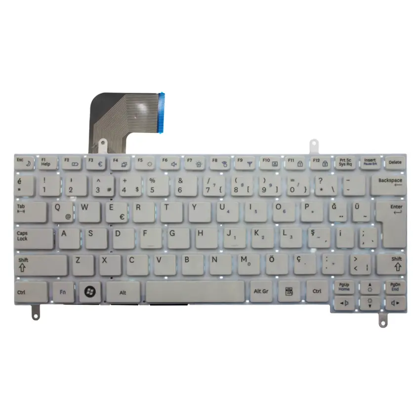 Samsung 114060AS1 Notebook Klavye (Beyaz TR)