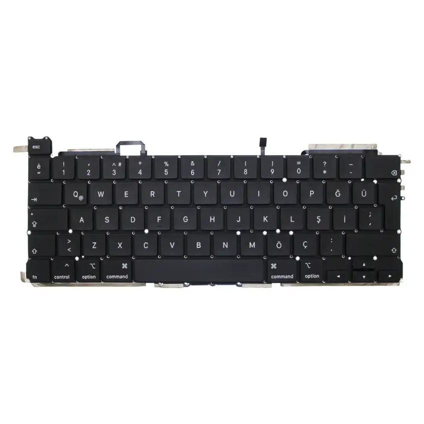 Apple MacBook Pro 13 A2289 (EMC 3456) Klavye Işıklı (Siyah TR)