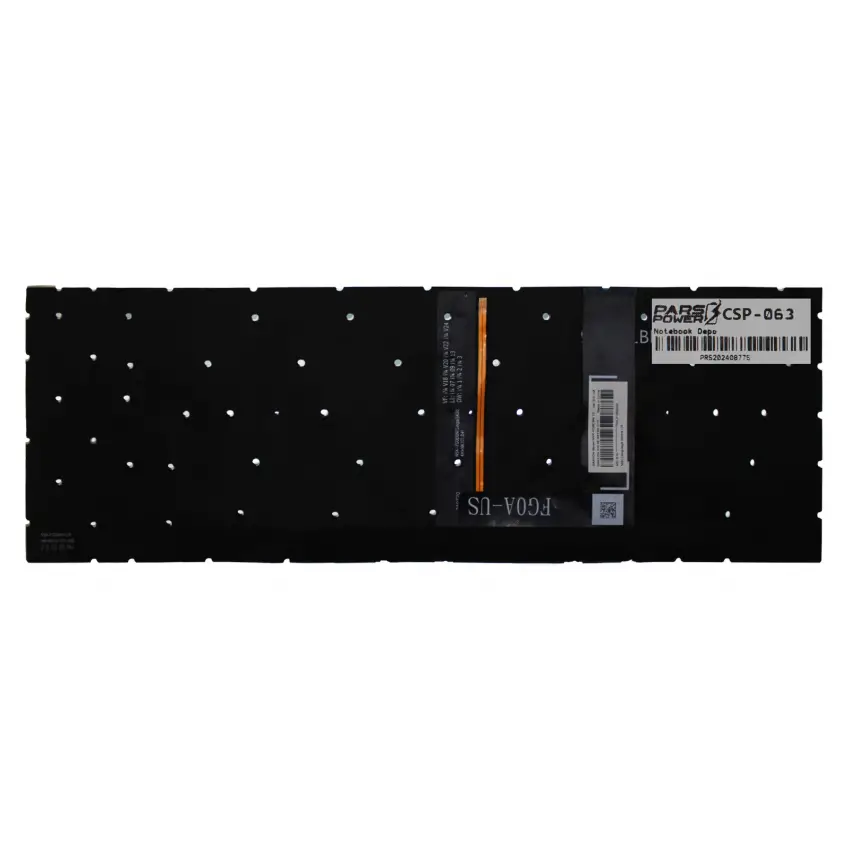 MSI Sword 15 A12UC-037 Klavye Işıklı (Siyah TR)