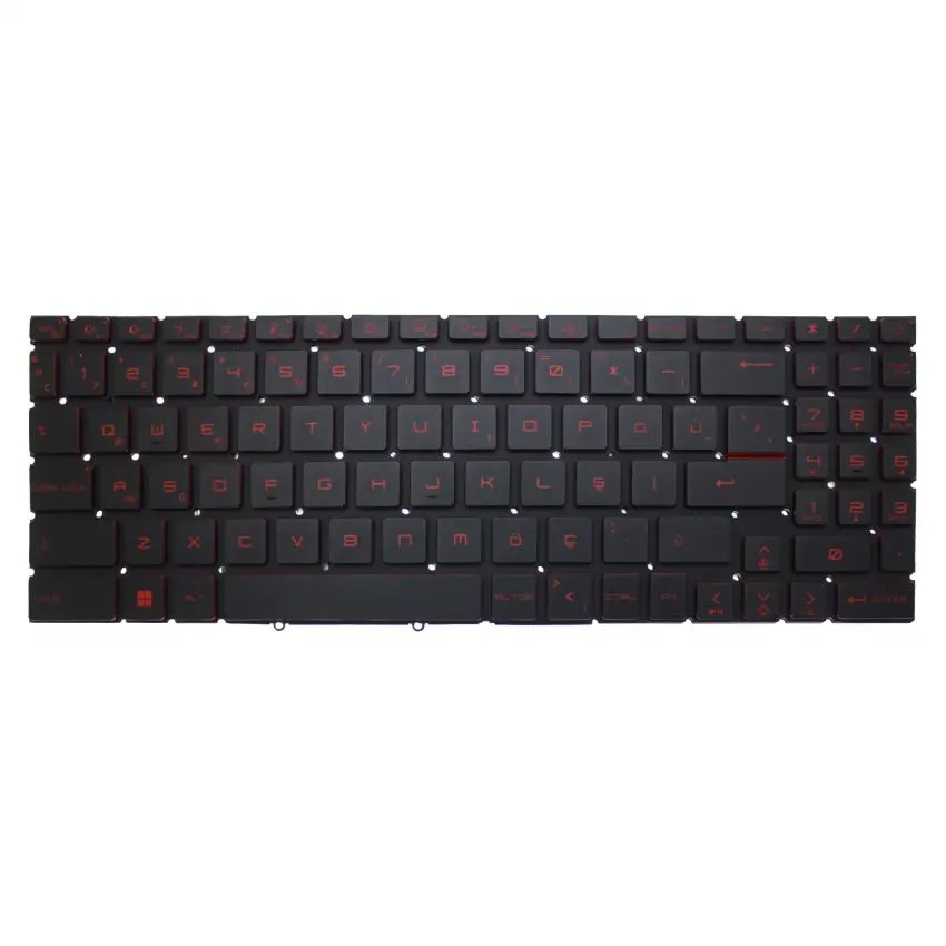 Msi Stealth GS77 12UGS MS-17P1 Klavye Işıklı (Siyah TR)