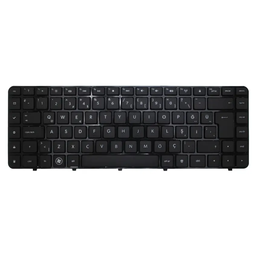 HP V112846BK1, V112846BS1, AELX6U00310 Notebook Klavye (Siyah TR)