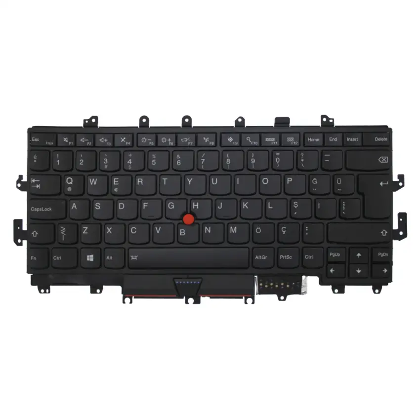 Lenovo 00JT864, 00JT886, 00JT888 Notebook Klavye Işıklı (Siyah TR)