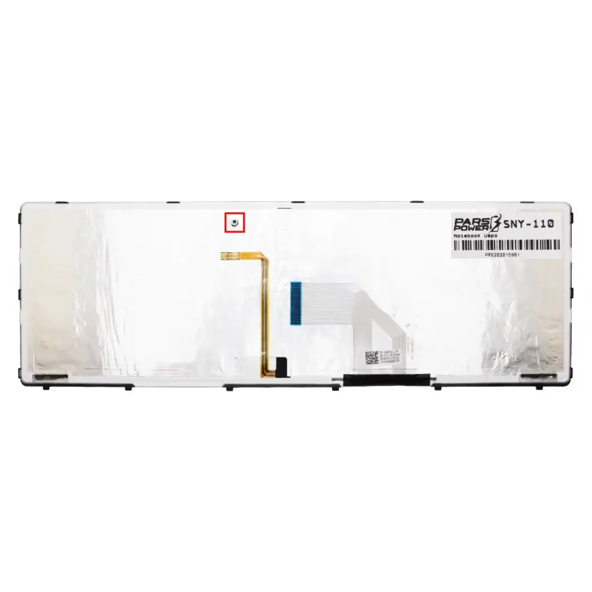 Sony Vaio SVE1713N4E, SVE1713N9E, SVE1713O4E Notebook Klavye Işıklı (Siyah TR)