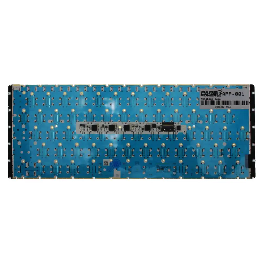 Apple MacBook Retina A1534 (2016) Klavye Siyah (ING)