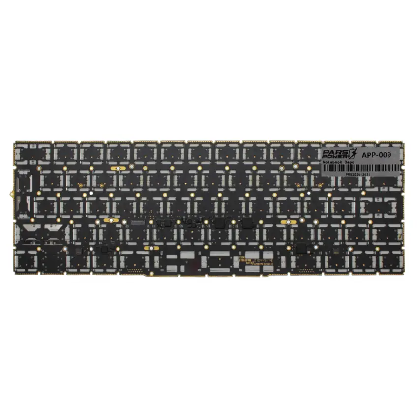 Apple MacBook TouchBar A1707 2016, 2017 Klavye Siyah (ING)