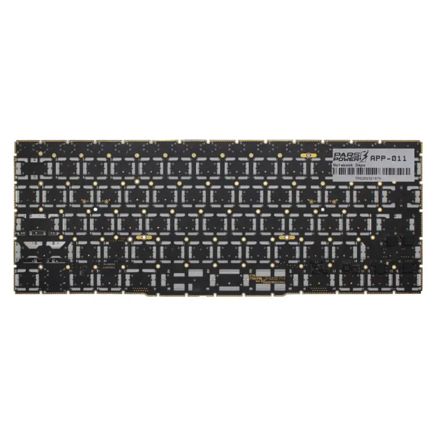 Apple MacBook Pro Retina A1708 2016, 2017 Klavye Siyah (ING)