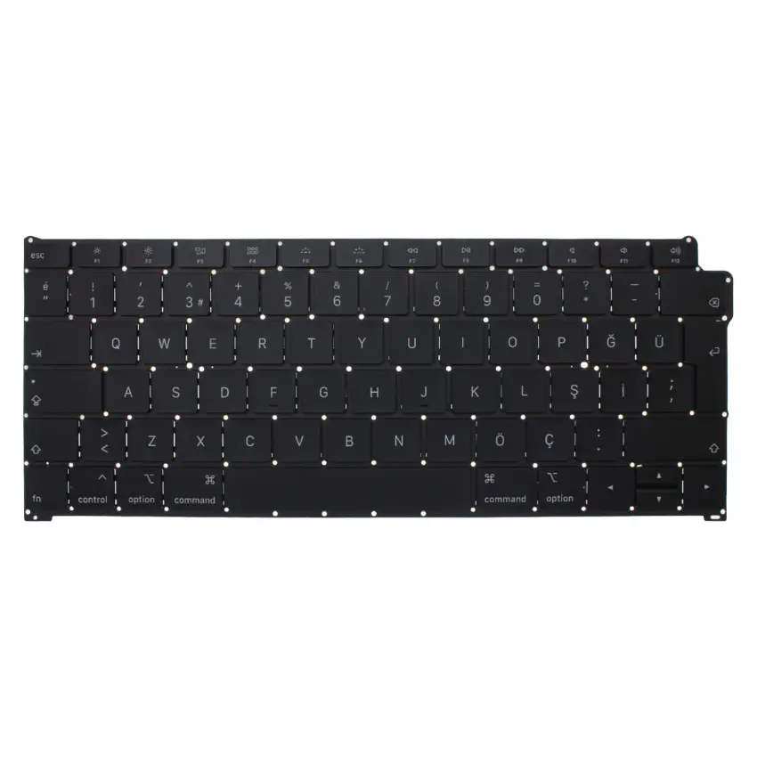 Apple MacBook Air 13 A1932 2018, 2019 Klavye (Siyah TR)