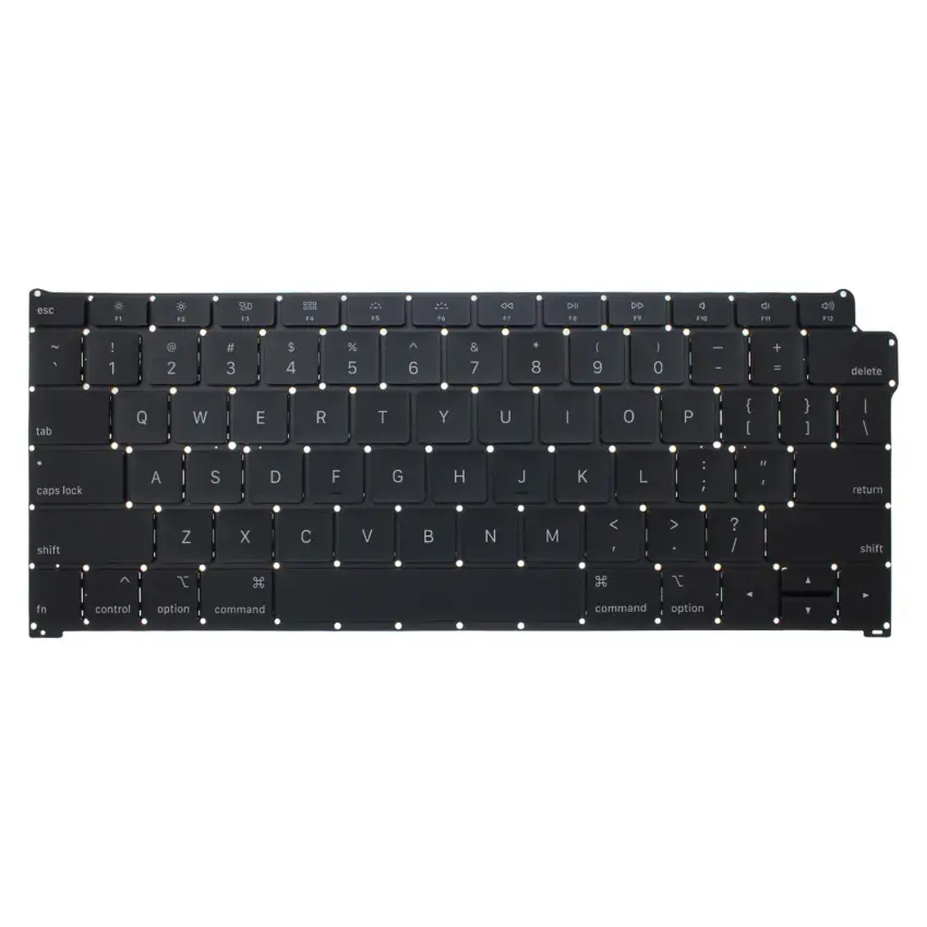 Apple MacBook Air 13 A1932 2018, 2019 Klavye (Siyah US)