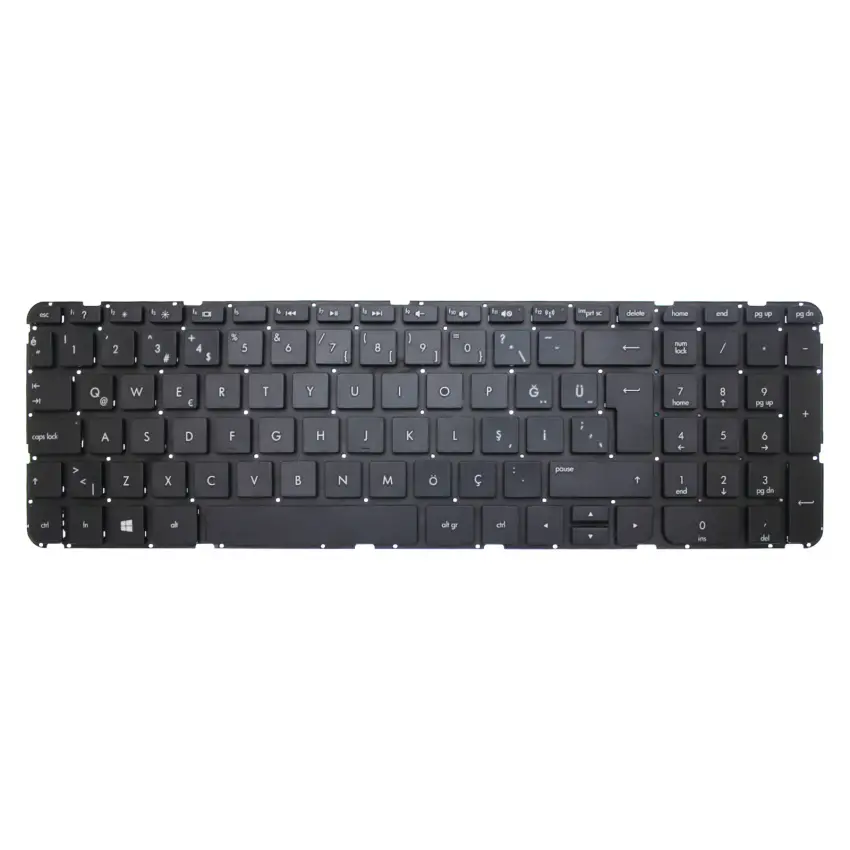 HP Pavilion 15-b110st, 15-b115st Notebook Klavye (Siyah TR)