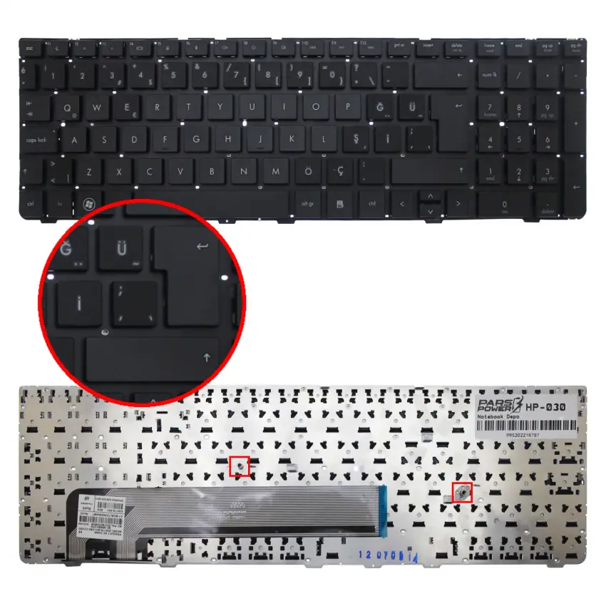 Notebook Klavye HP-030