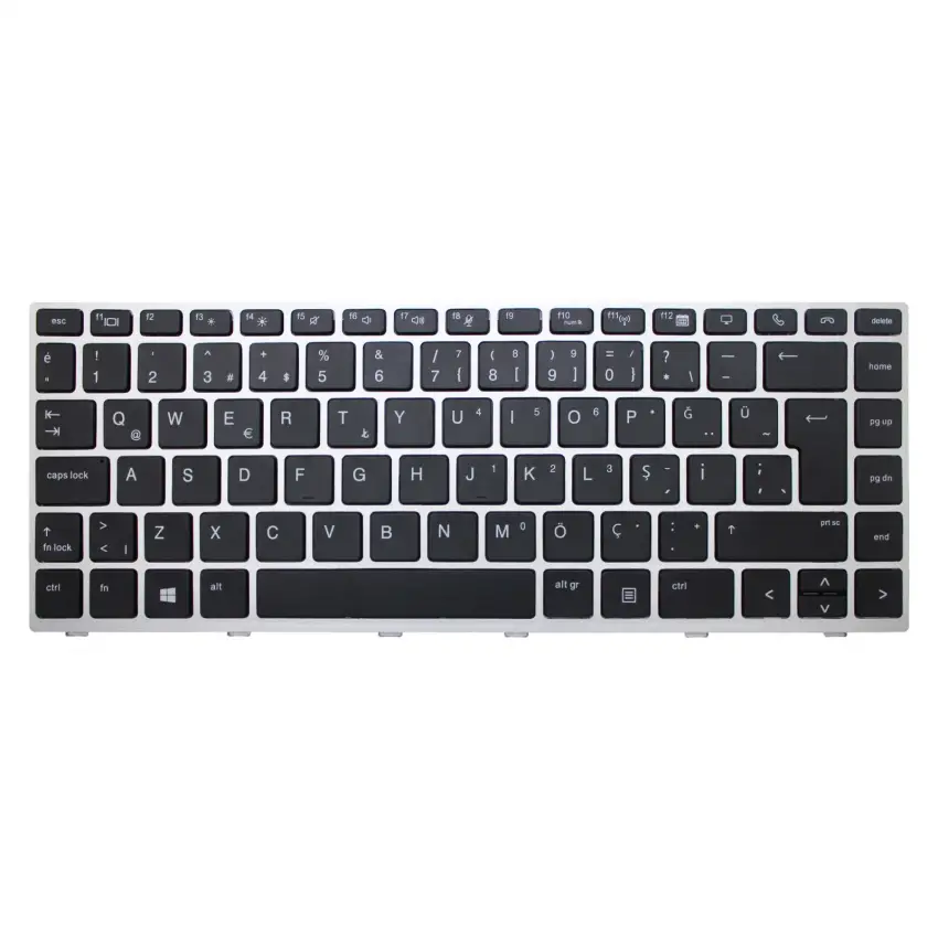 HP EliteBook 745 G5, 745 G6 Klavye (Siyah TR)