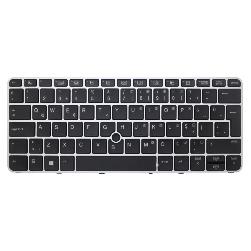 HP EliteBook 820 G4 (Z2V94EA) Klavye Işıklı (Siyah TR)