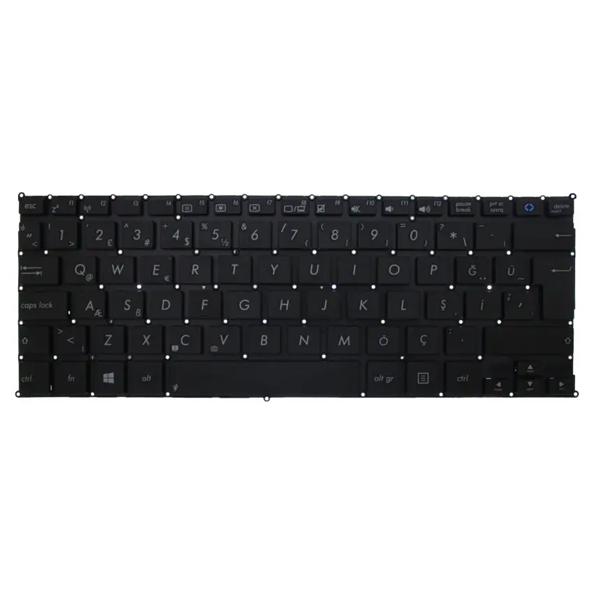 Asus VivoBook AEEX2U00110, AEEX2U01010 Notebook Klavye (Siyah TR)