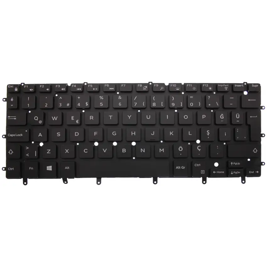 Dell Inspiron P57G001 Notebook Klavye Işıklı (Siyah TR)