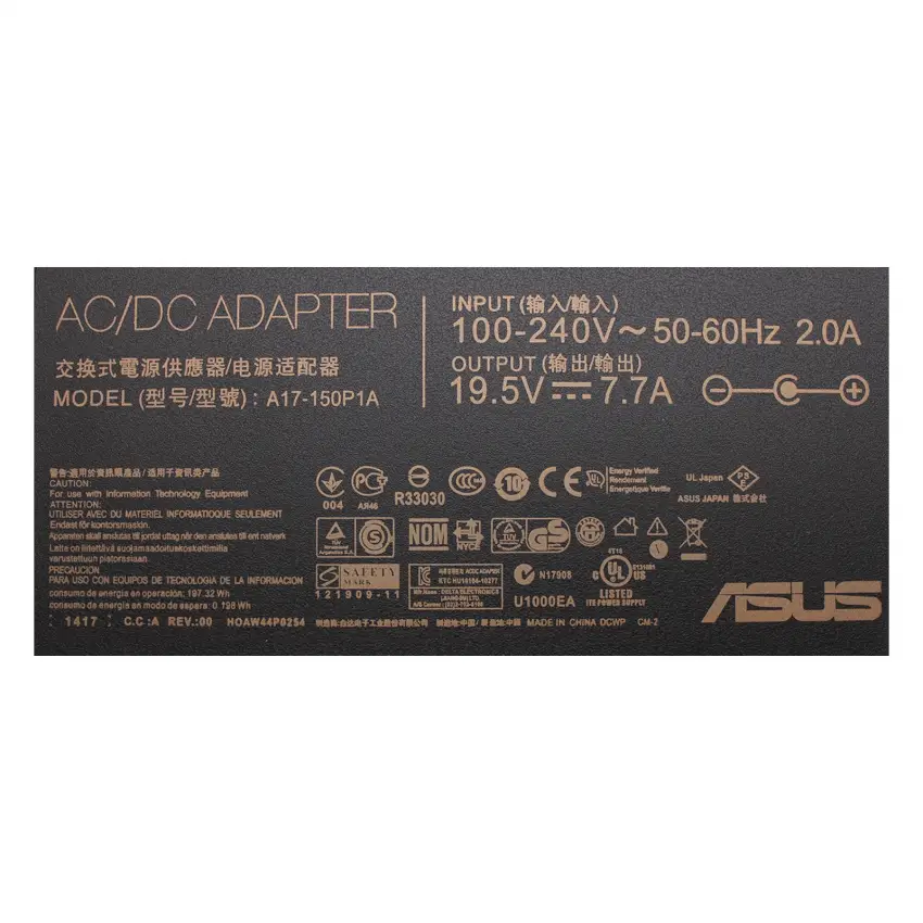 Asus A550LDV, A550LNV, D552LAV Adaptör Şarj Aleti-Cihazı