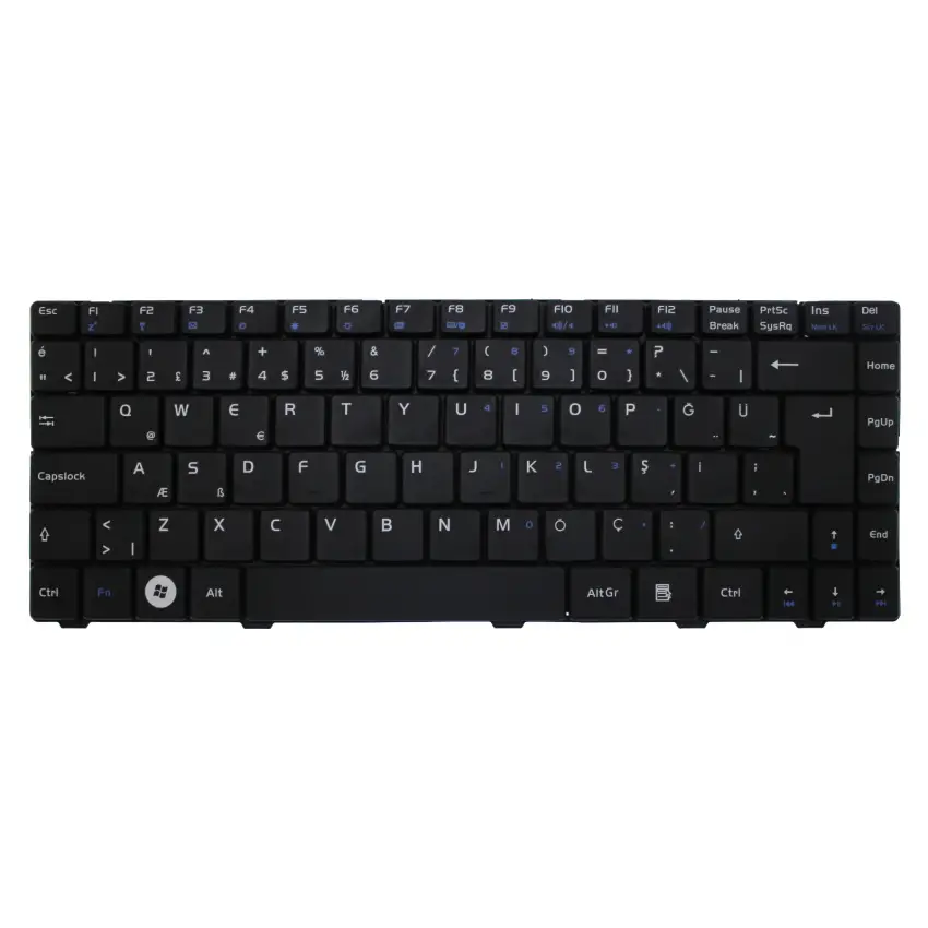 Asus F83V Notebook Klavye (Siyah TR)