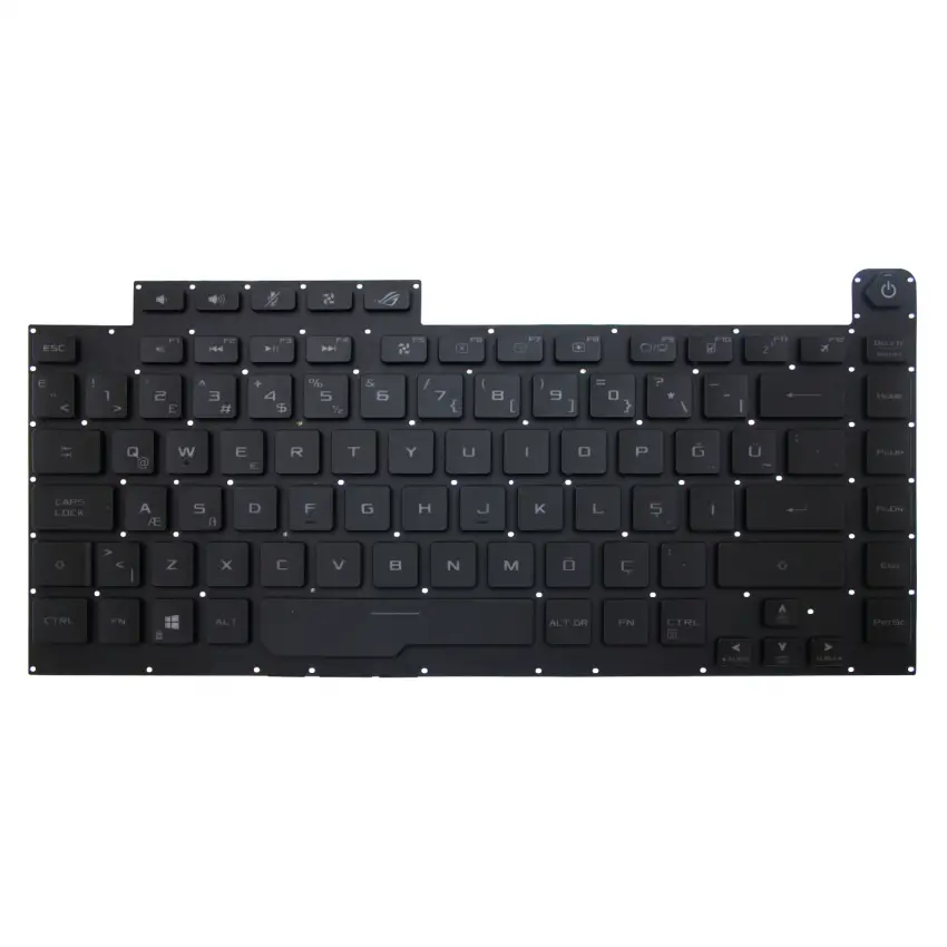 Asus ROG Strix G V184262AE1 TR Klavye Işıklı (Siyah TR)