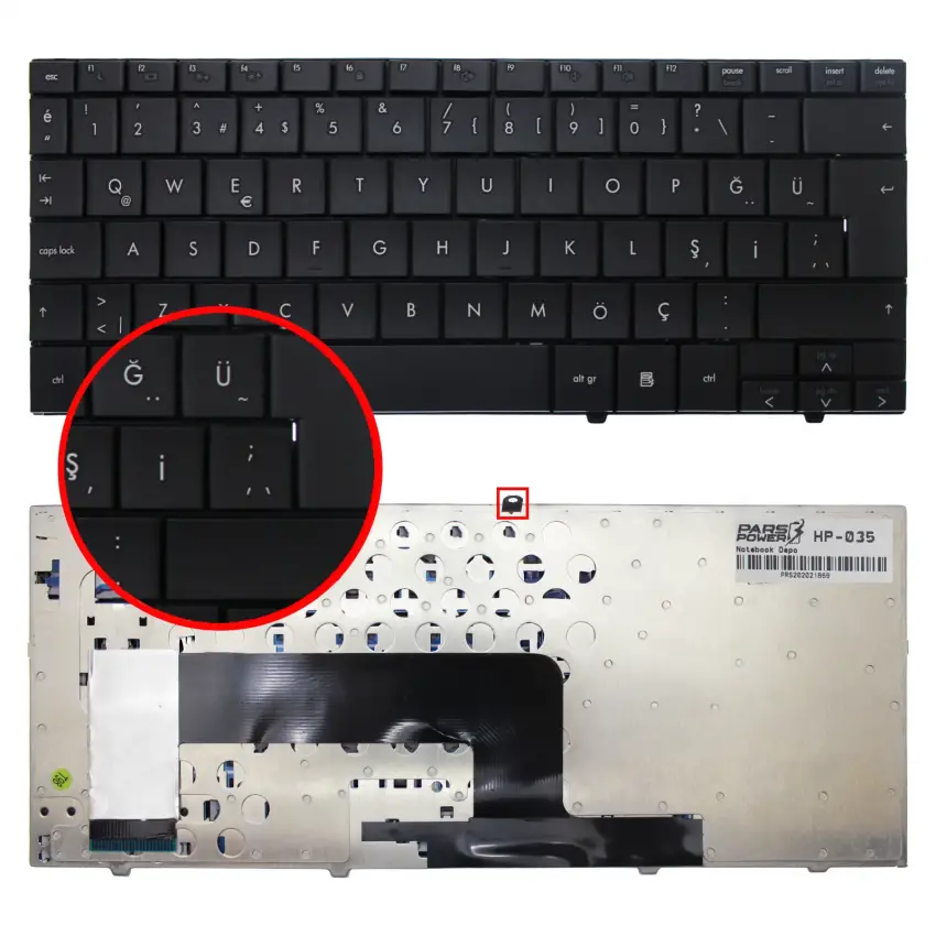 Notebook Klavye HP-035