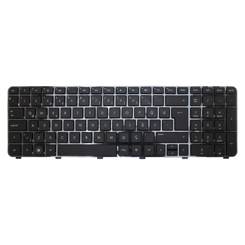 HP 666001-141, 666001-001 Notebook Klavye (Siyah TR)