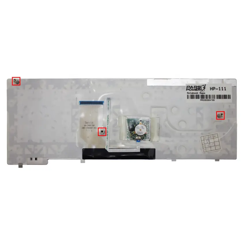 Hp Compaq V070530AK1, PK1300Q0500 Klavye (Siyah TR)