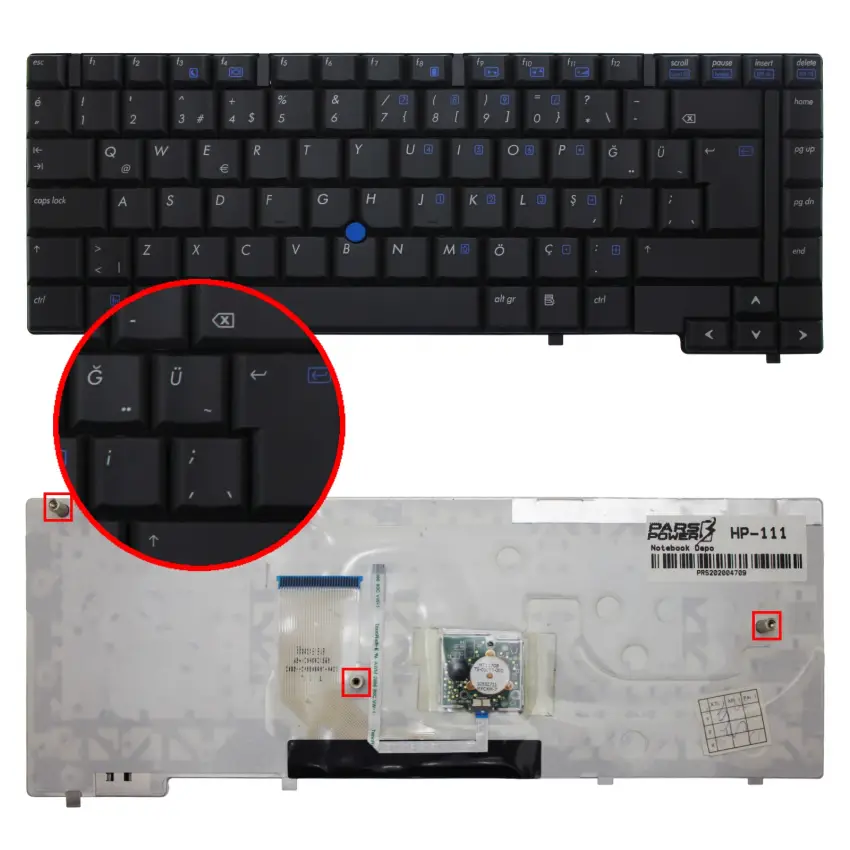 Notebook Klavye HP-111