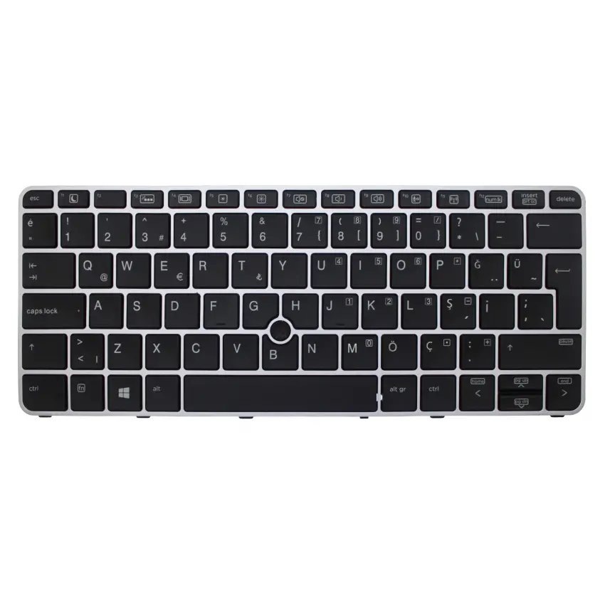 HP EliteBook 820 G3 (Y8Q66EA) Klavye Işıklı (Siyah TR)