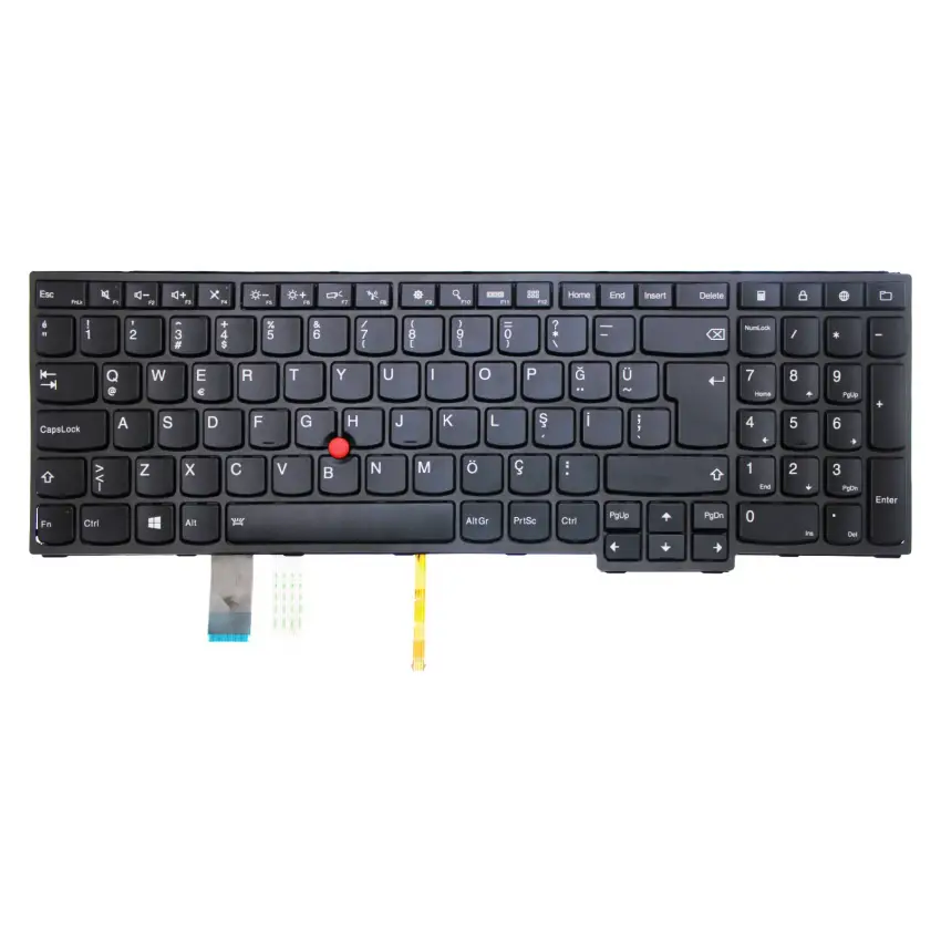 Lenovo ThinkPad Yoga 15 20DR Notebook Klavye (Siyah TR)