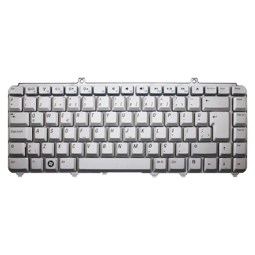 Dell 0JM629, 0KT429, 0MU194, 0MU203 Notebook Klavye (Gümüş TR)
