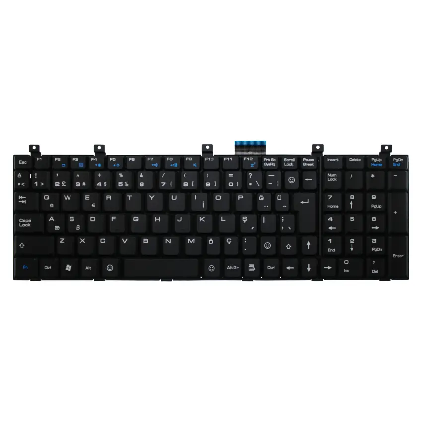 Msi GX6 Notebook Klavye (Siyah TR)